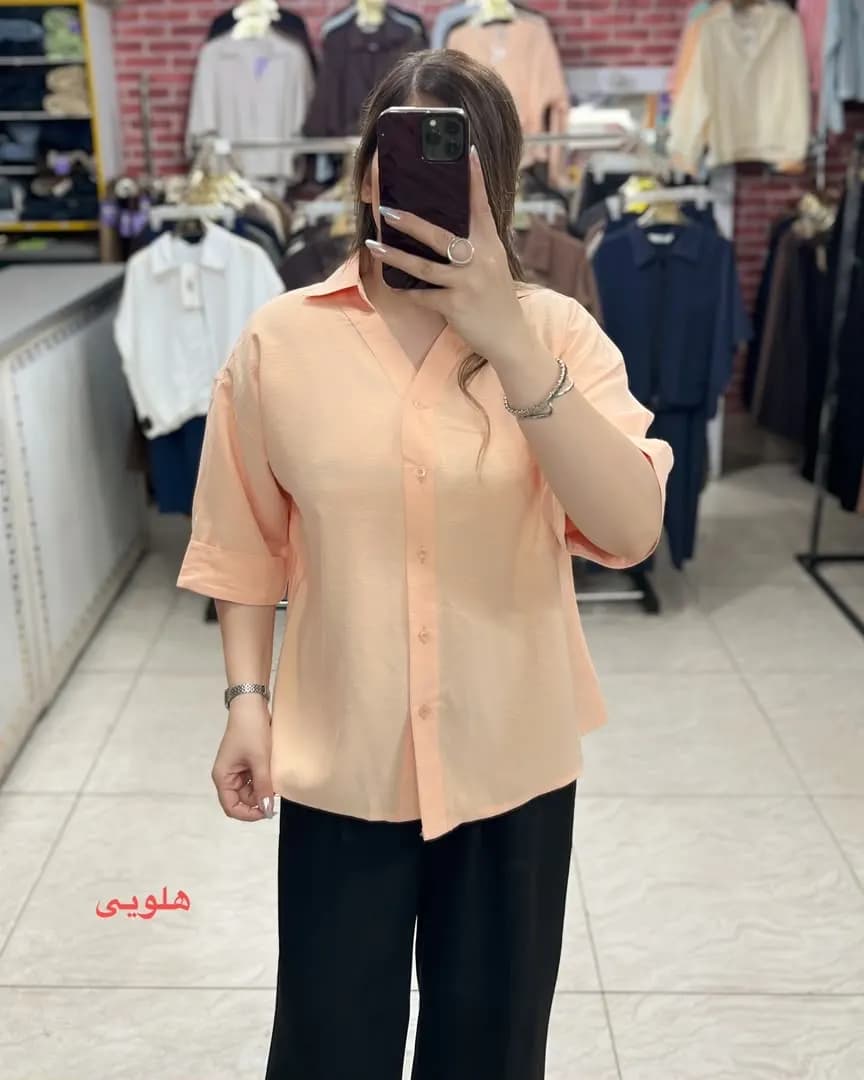 شومیز سیلک مدل دلینا