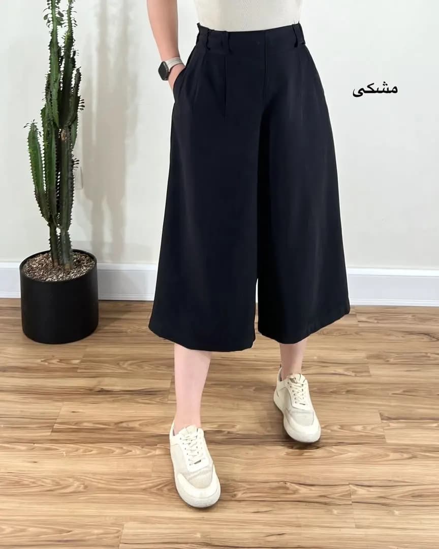 دامن شلواری سیلک مدل صوفی