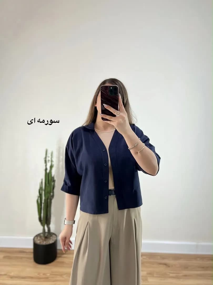 شومیز سیلک شمیم