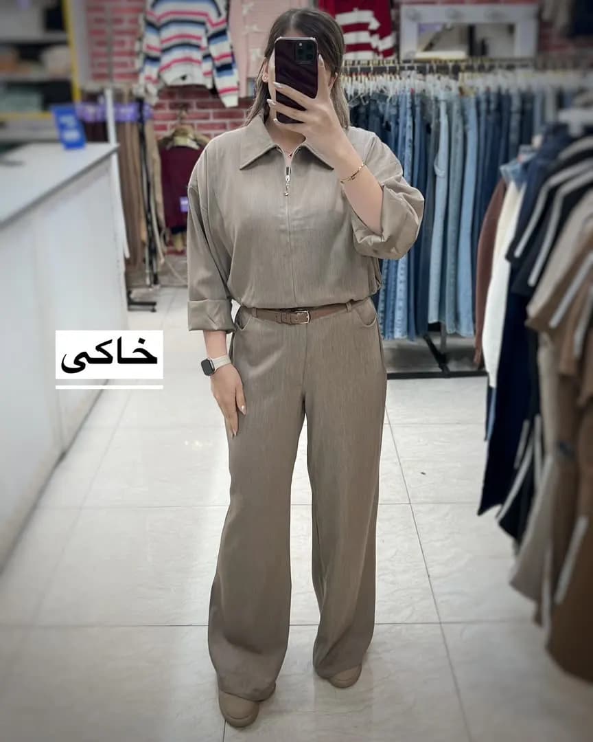 ست بامبرشلوار زنانه مدل یاسینا