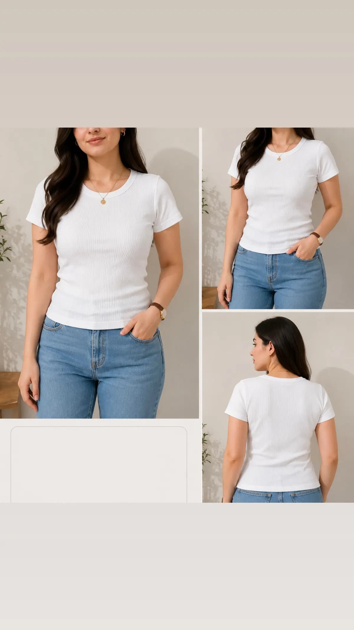 تیشرت کرکره ای سایز بزرگ
