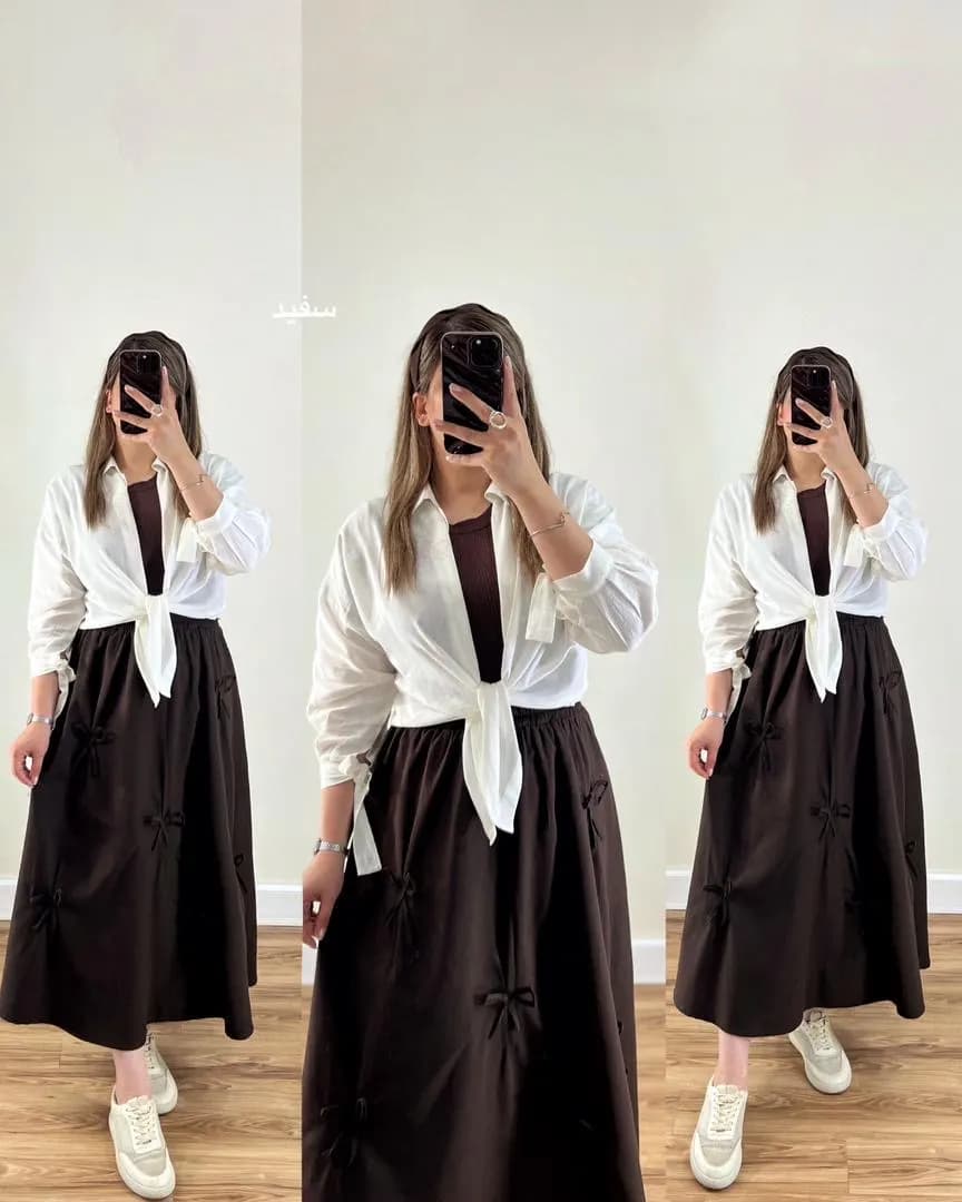 شومیز گره ای روشنک