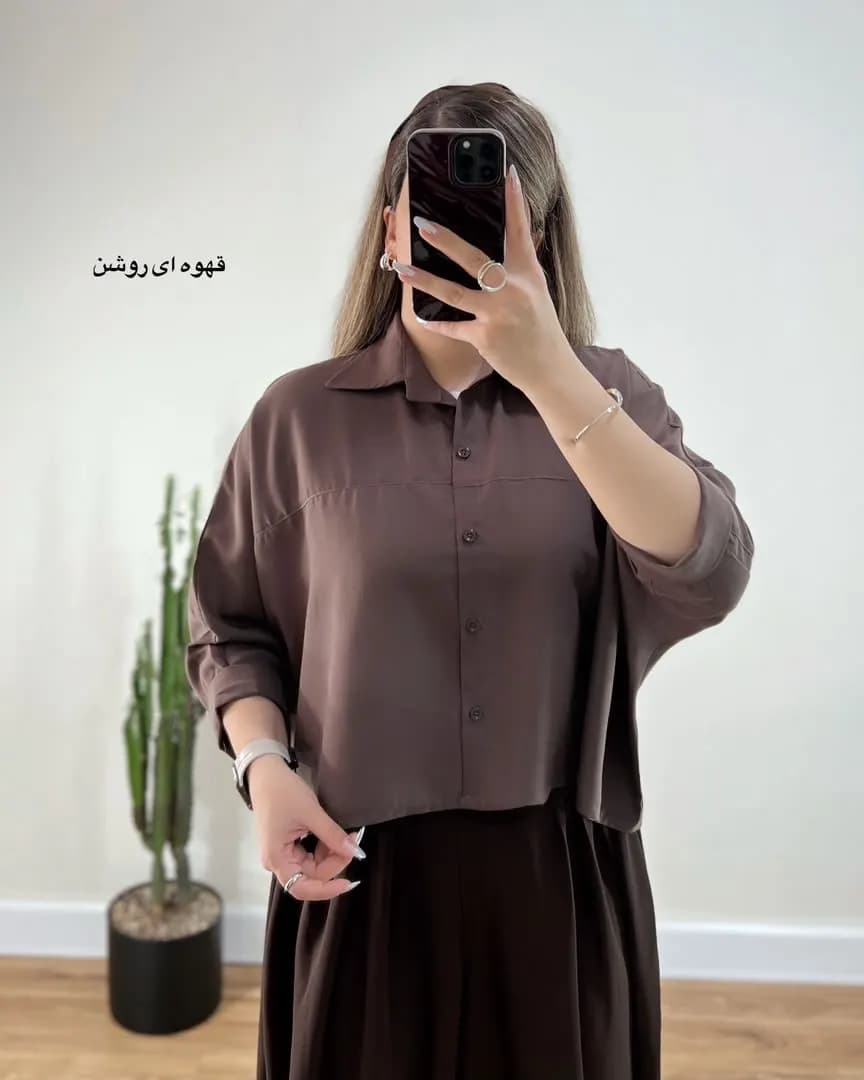 شومیز نخی مدل ژولیت