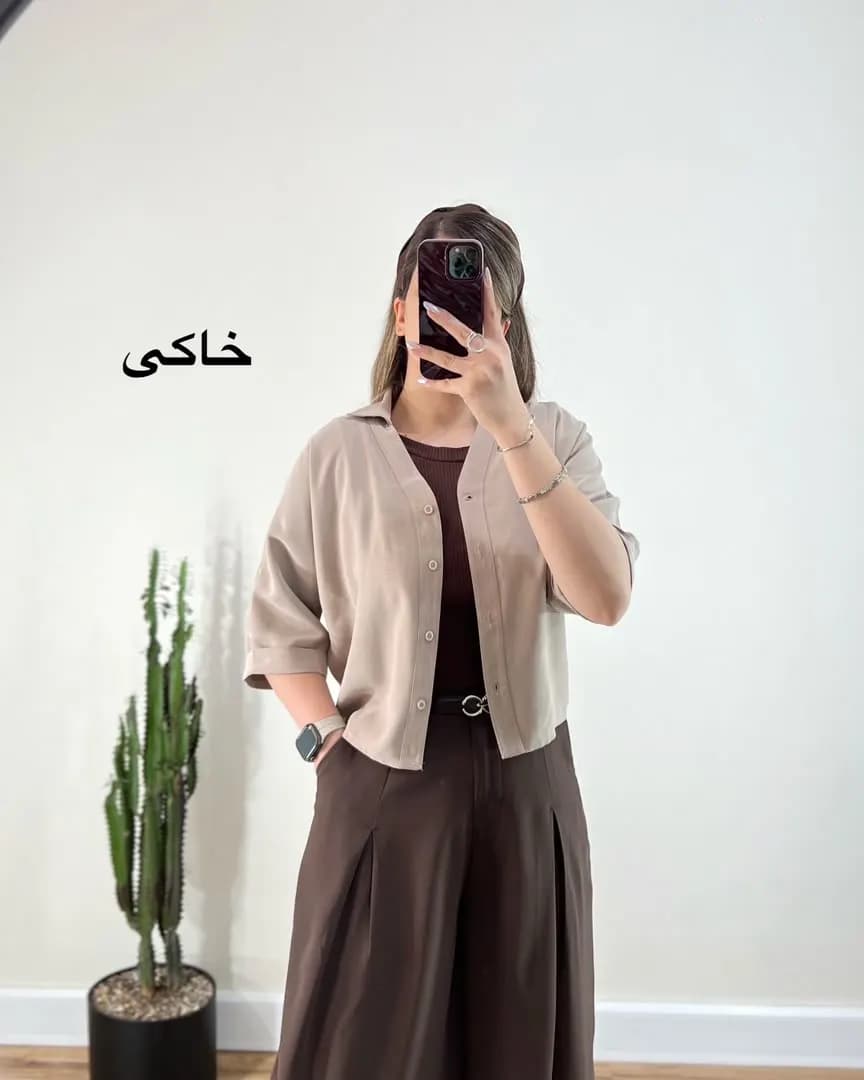 شومیز سیلک شمیم