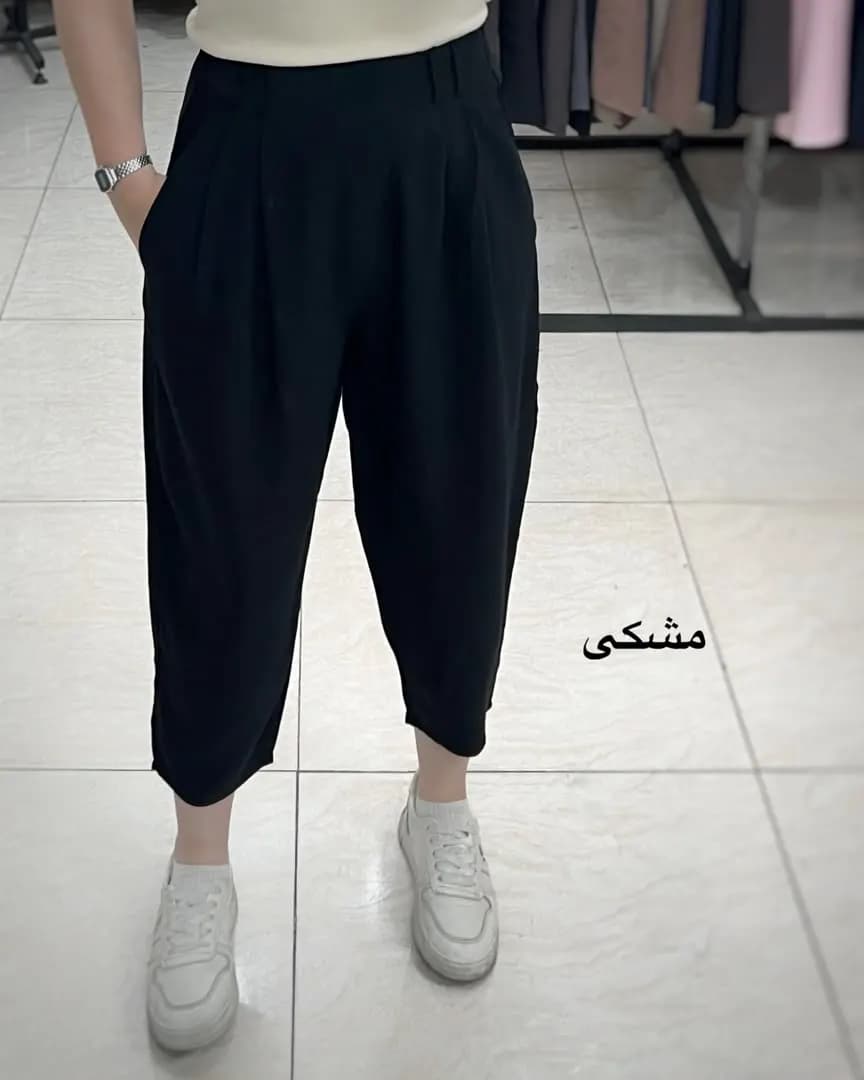 شلوار سیلک خمره ای (سنبادی)