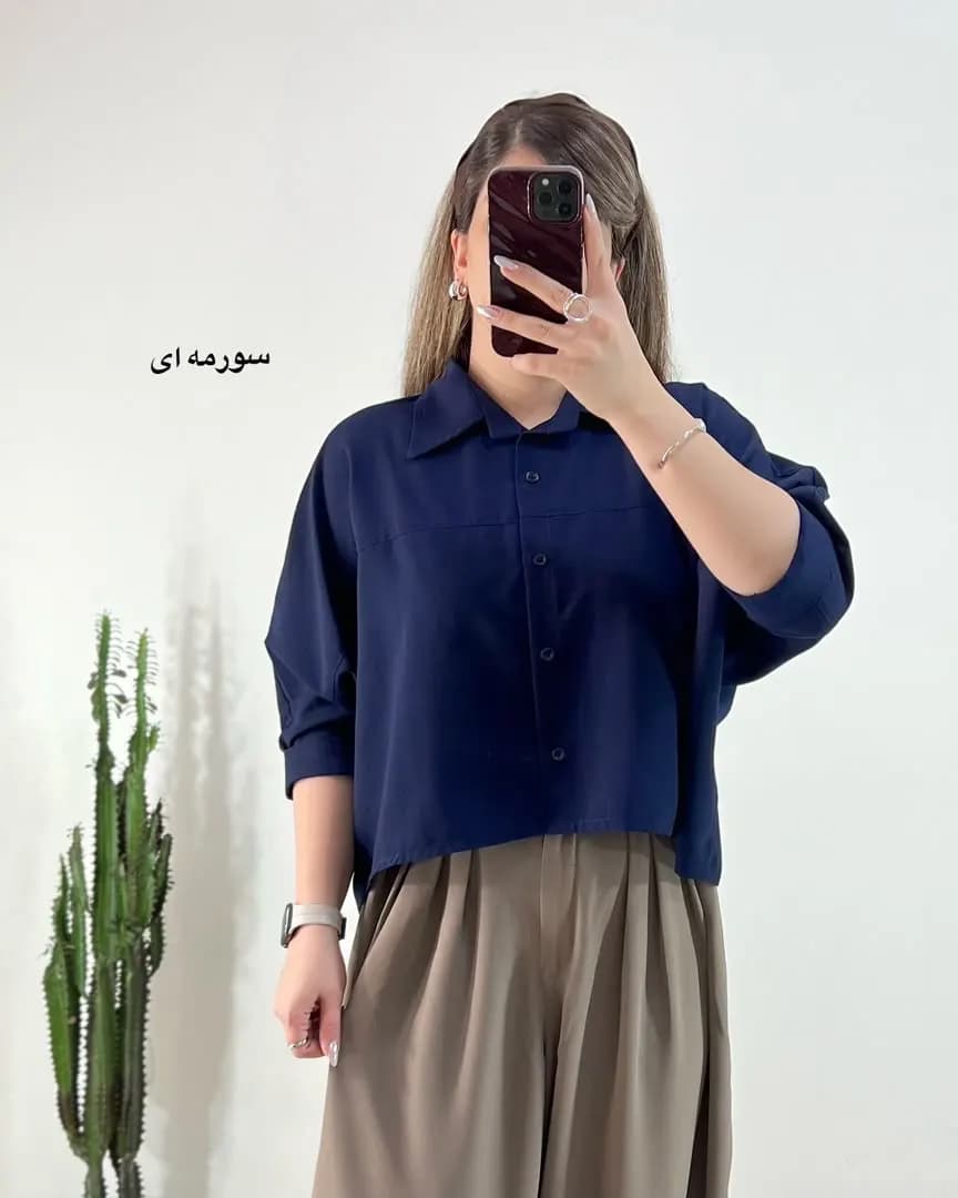 شومیز نخی مدل ژولیت