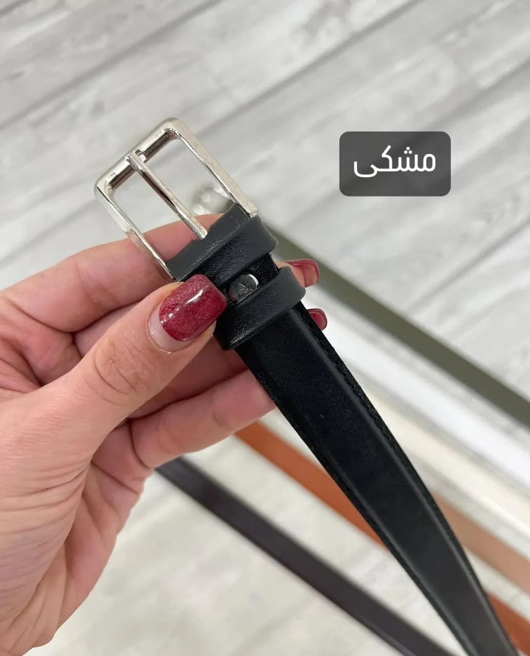 کمربند چرم زنانه کد19038