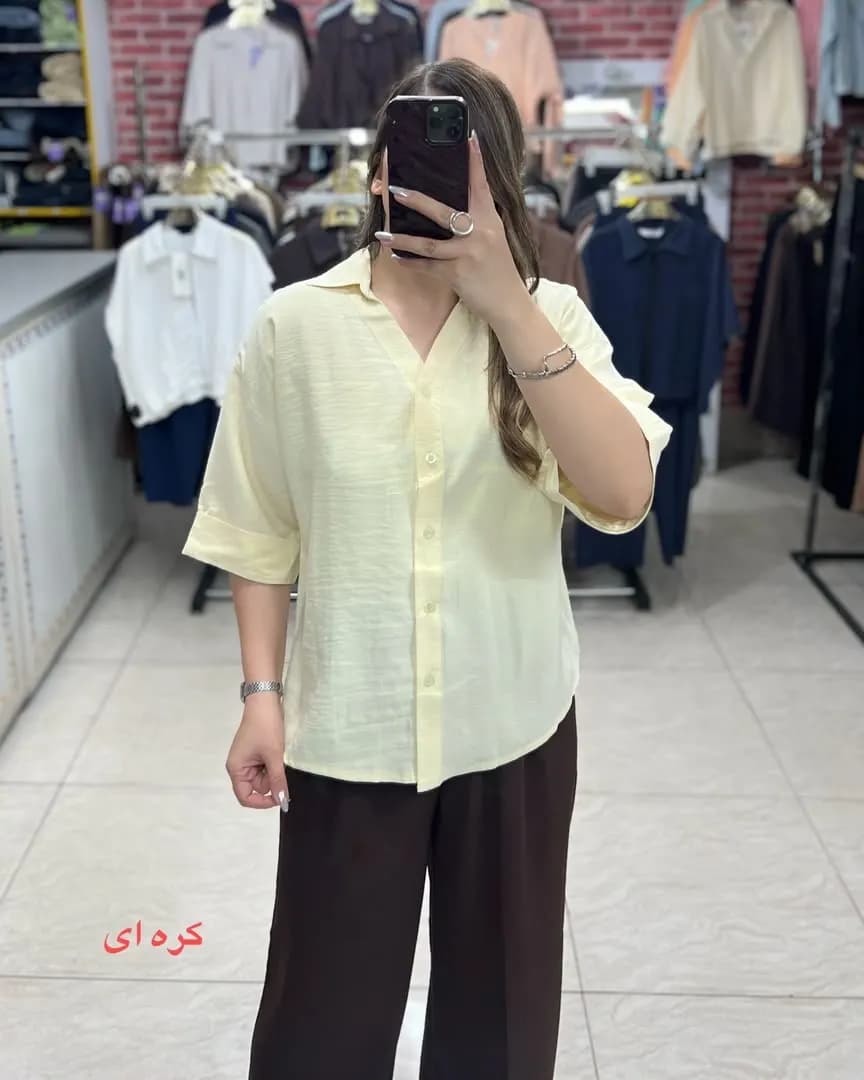 شومیز سیلک مدل دلینا
