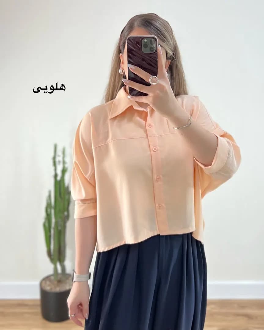 شومیز نخی مدل ژولیت