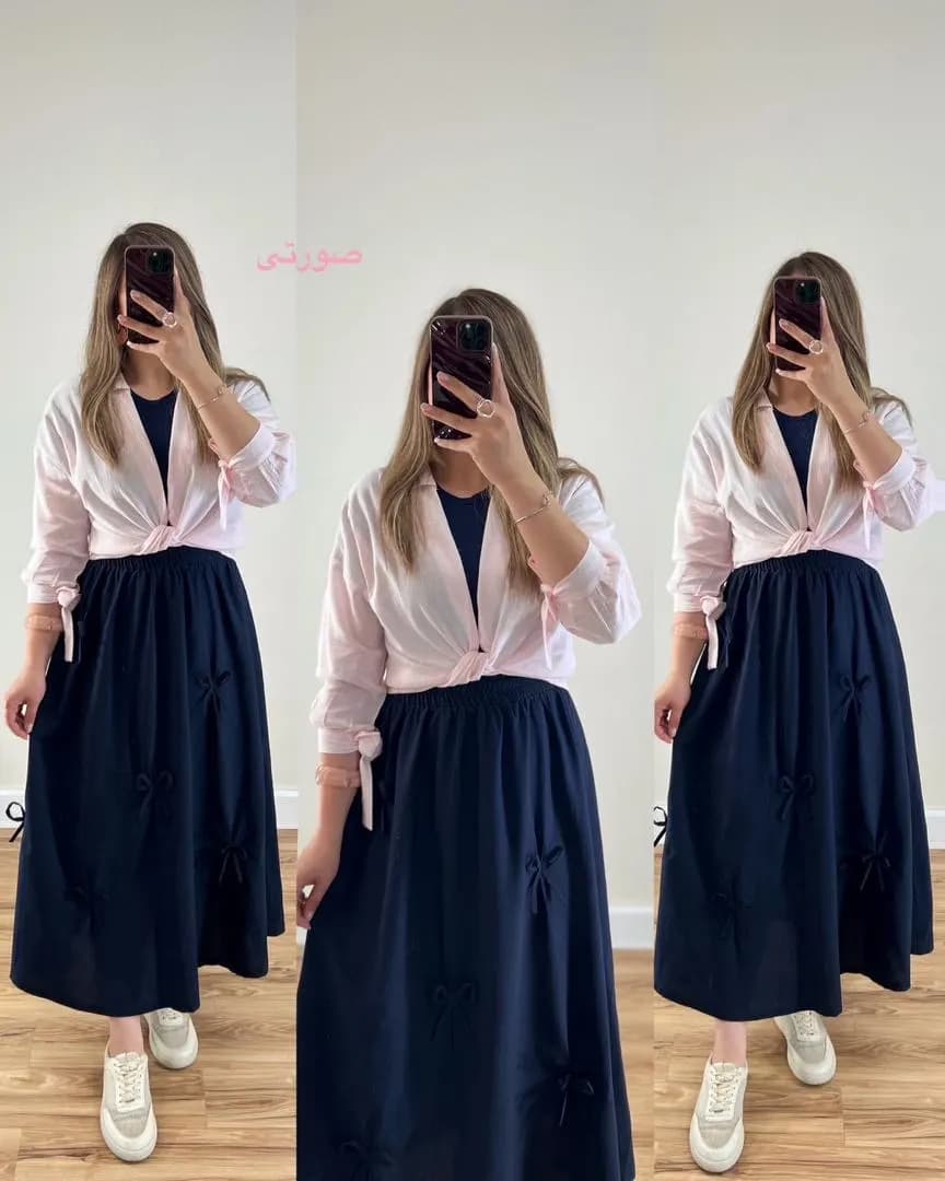 شومیز گره ای روشنک