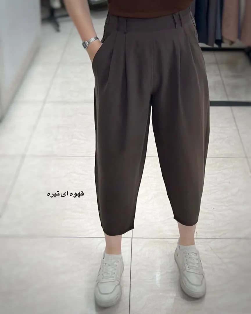 شلوار سیلک خمره ای (سنبادی)