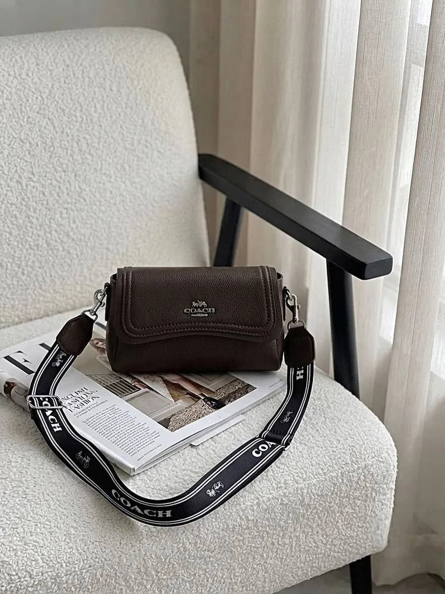 کیف چرم کوچ دو دکمه