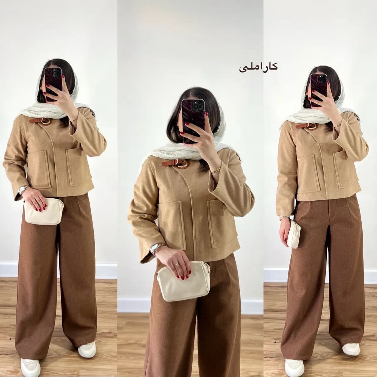 پالتو فوتر کوتاه مدل سونیا