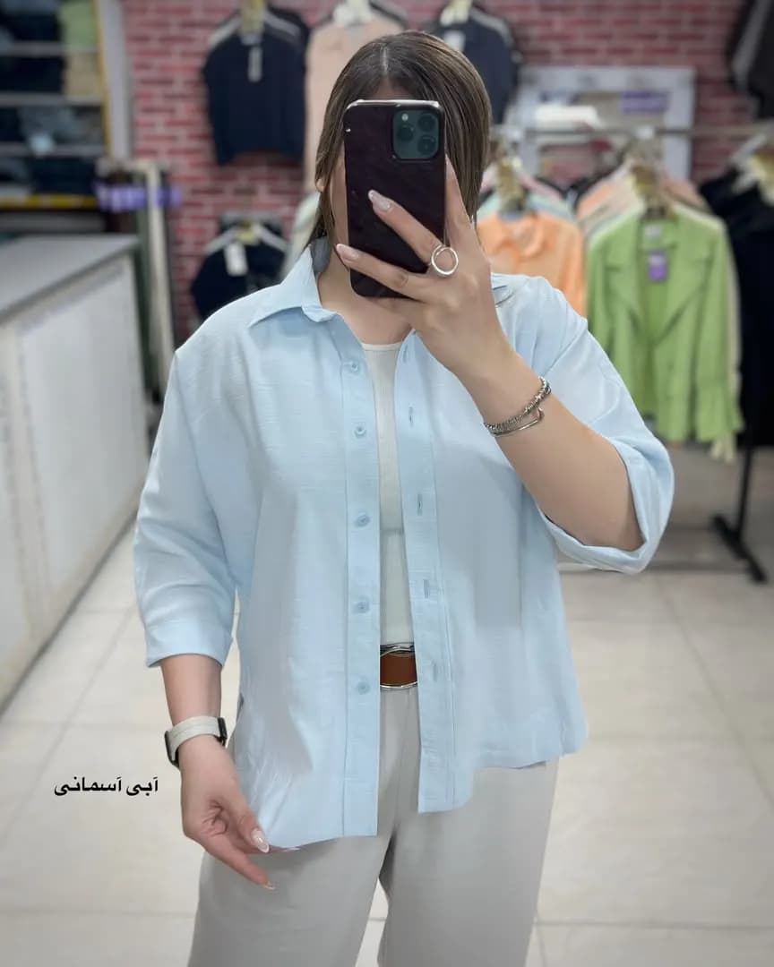 شومیز مودال سیلک مدل رعنا