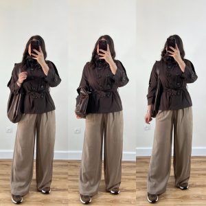 ترنچ کت برشکا آستردار