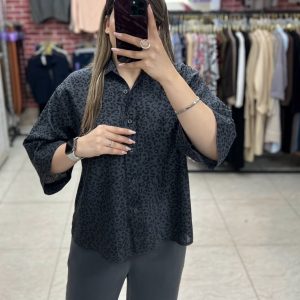 شومیز پلنگی مدل رازقی