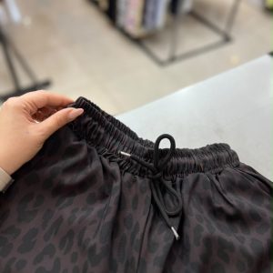 شلوار بگ پلنگی کمرکش