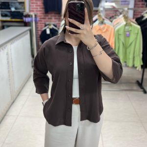شومیز سیلک میخک