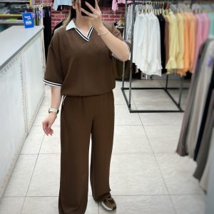 ست تیشرت شلوار زنانه مدل ماهنی